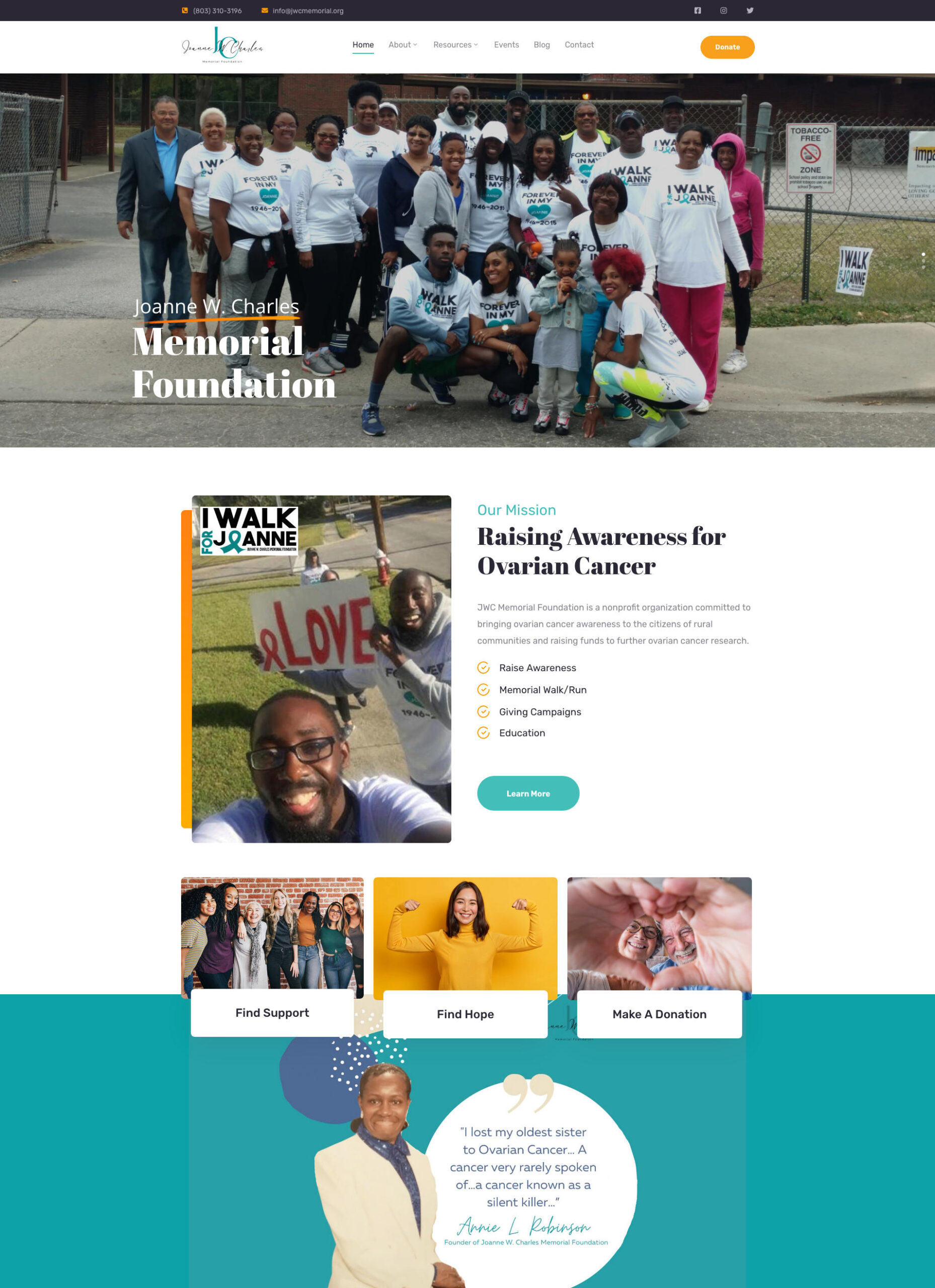 Joanne W. Charles Memorial Foundation